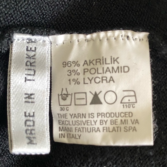 Angel by Sabri Ozel Sweater.  With mesh cutouts at wrists and chest. - Picture 6 of 6